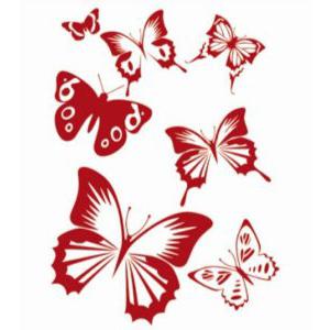 DIY butterfly stencils