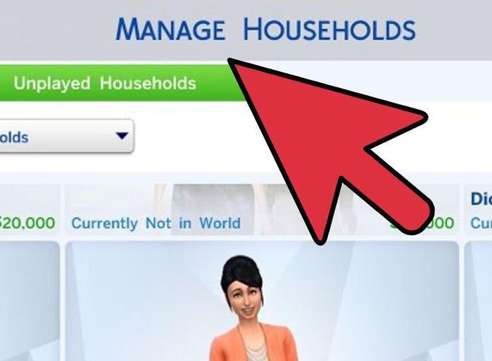 how to remove family in sims 4