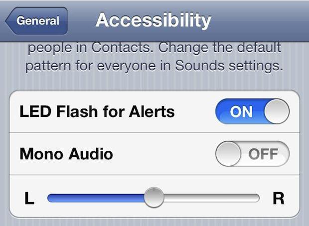 how to turn on the flashlight on iPhone 5s instruction