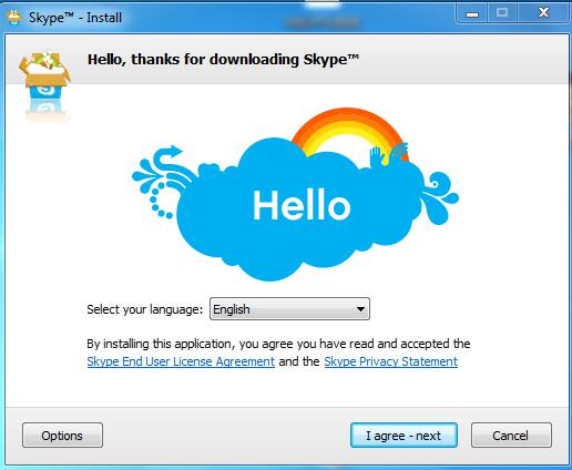 Skype installation