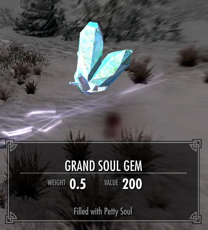 About the great soul stone in Skyrim