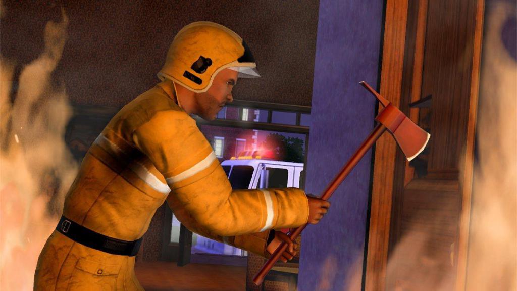 Firefighters in Sims 4