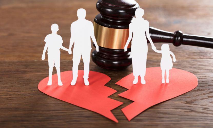 Развод в суде с детьми