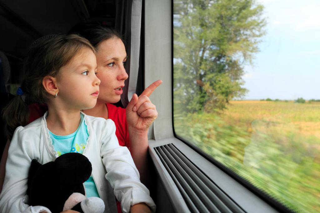 Проезд детей в поездах с сопровождением