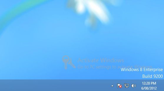 activation windows 8 remove