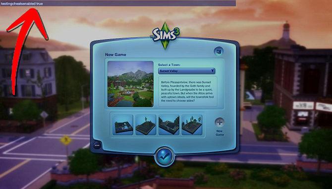 how to enter sims 3 codes