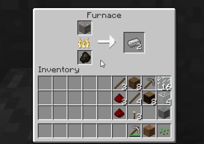 how to make flint in minecraft