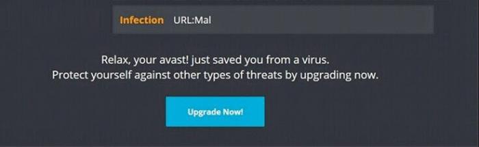 avast infection url mal what to do