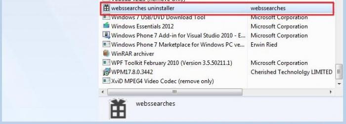 webssearches com removal