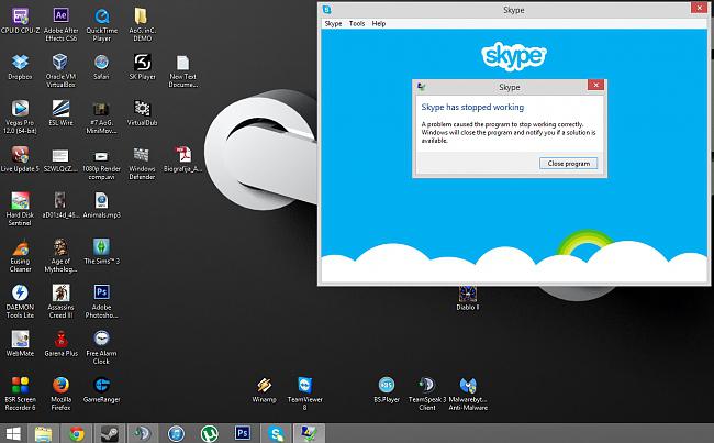 скайп не работает windows xp