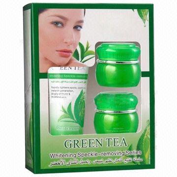 китайский отбеливающий крем зеленый чай
