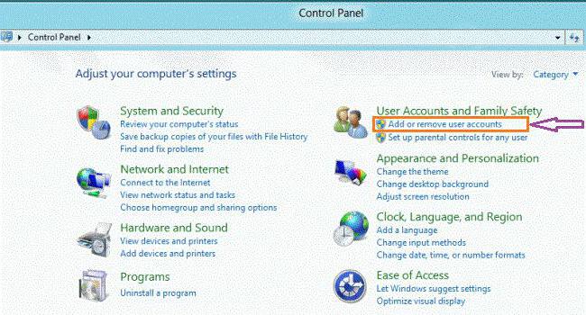 how to remove windows 8 account password