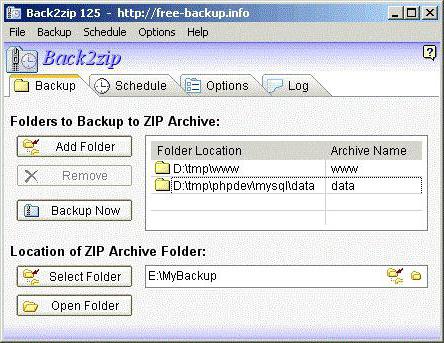 scheduled file backup program