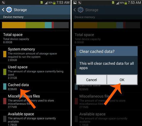 how to clean phone memory