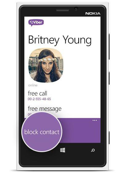 как заблокировать контакт в вайбере на айфоне 