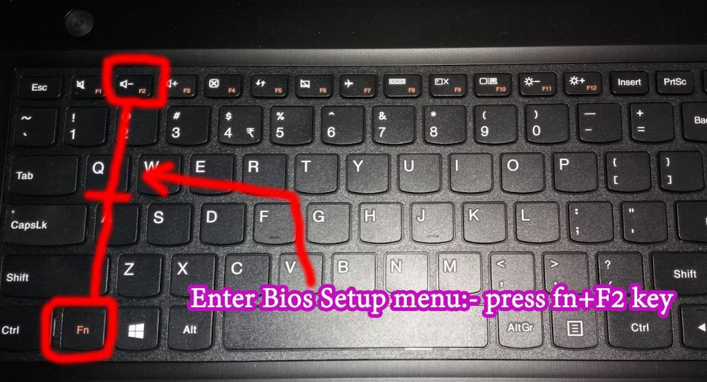 Как вшить ключ в биос ноутбука