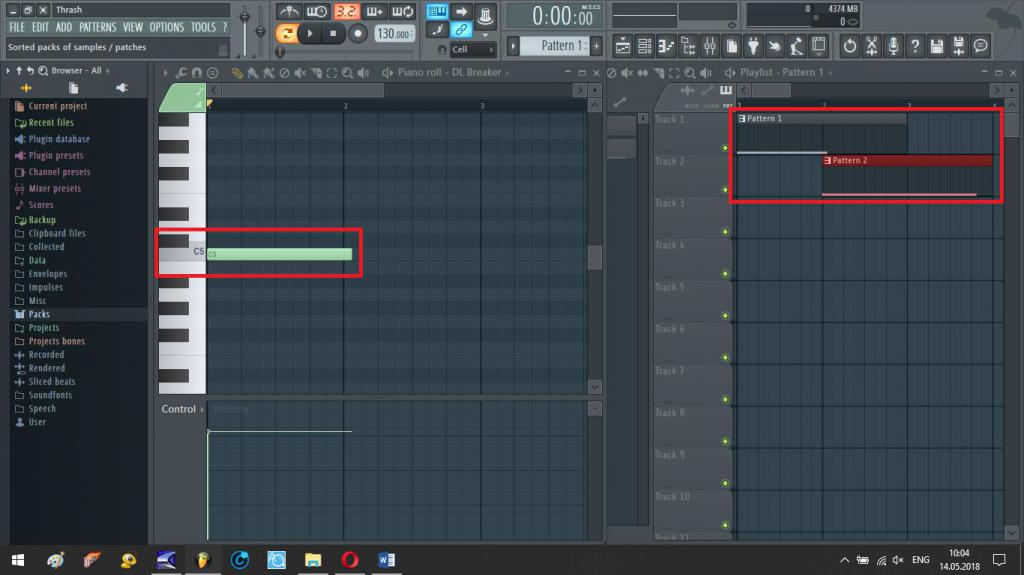 Как перенести паттерн из одного проекта в другой fl studio