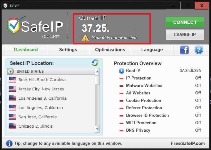 Real External IP in SafeIP