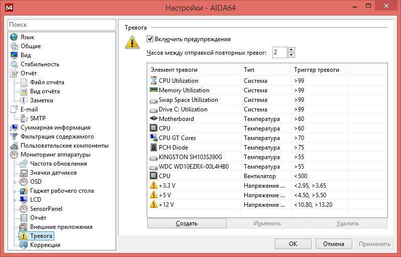 AIDA64 analyzer software (formerly Everest)