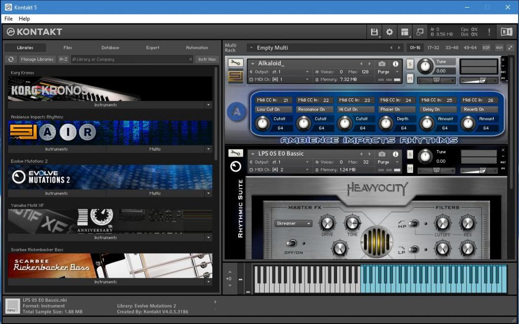 Сэмплер NI Kontakt 5