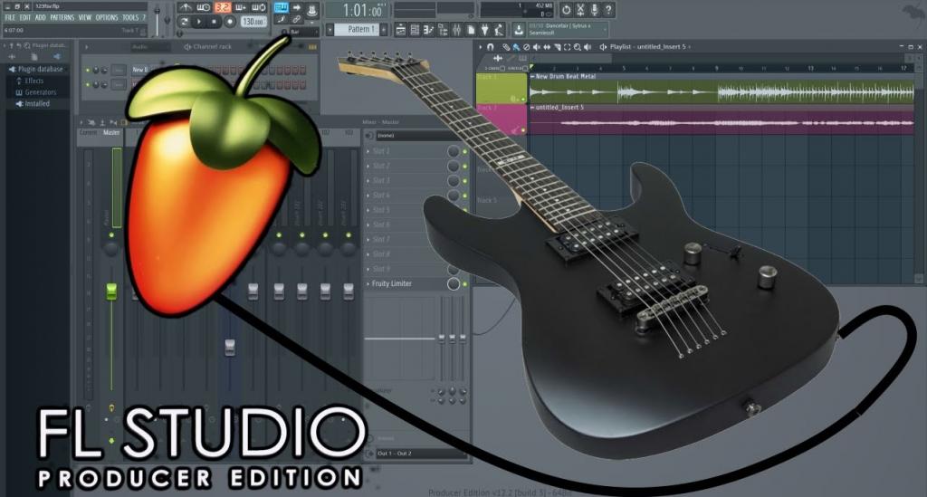 Как записать гитару без звуковой карты fl studio