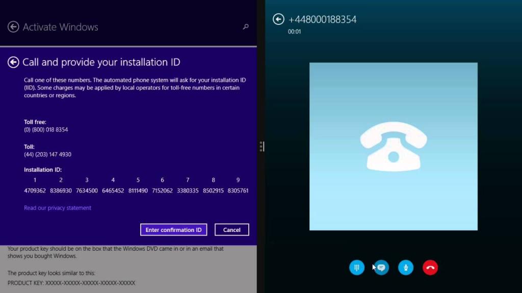 Как активировать windows 10 по телефону