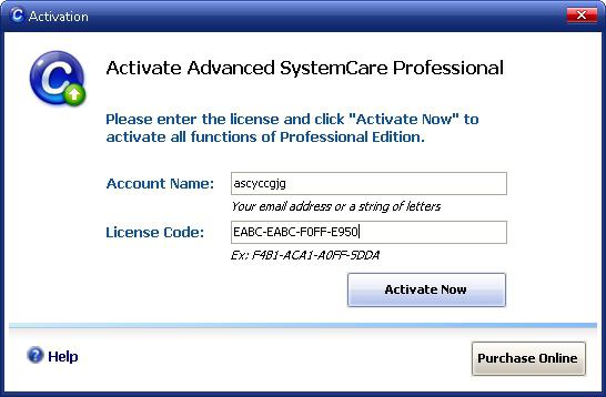 advanced systemcare 7 ключ 