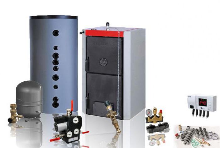 double-circuit solid fuel heating boilers