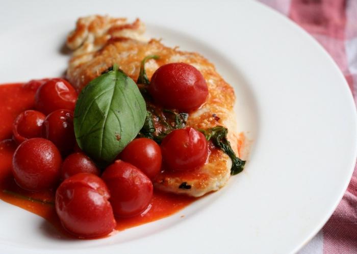 How to deliciously close cherry tomatoes