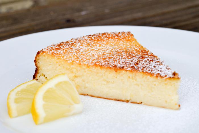 Лимонный пирог в мультиварке Редмонд