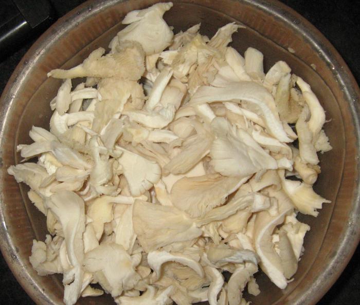 Маринованные грибы вешенки быстрого приготовления