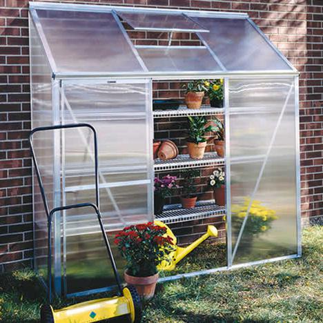 how to make a greenhouse with your own hands from a profile