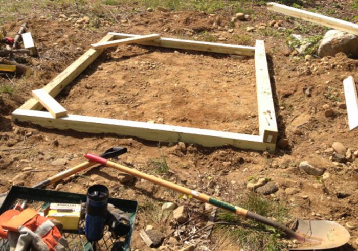 do-it-yourself greenhouse from a profile for drywall