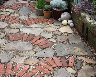 DIY repair of concrete tracks in the country