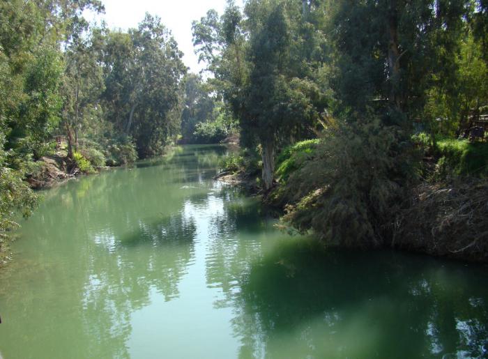 река Иордан фото