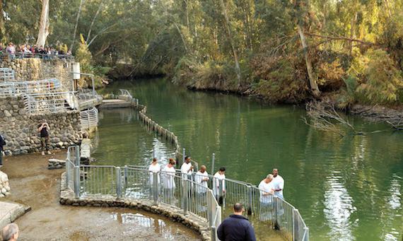 река Иордан крещение Иисуса
