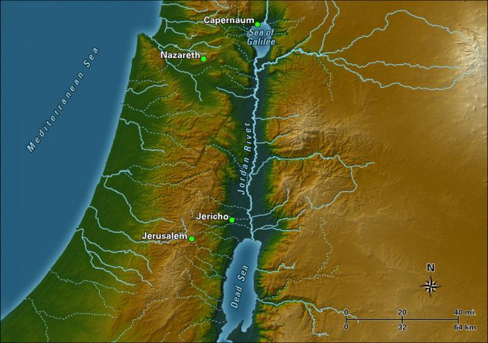 реке Иордан