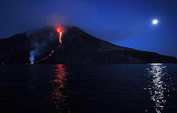 вулкан Стромболи фото 