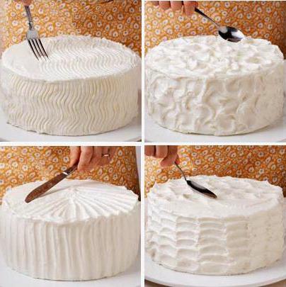 украшение торта своими руками в домашних условиях фото