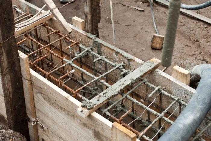 How to knit reinforcement for the foundation