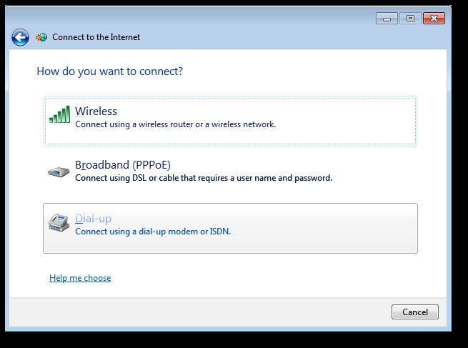 Настройка рабочей сети Windows 7