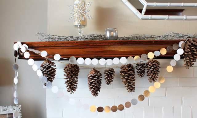 how to make a garland with your own hands