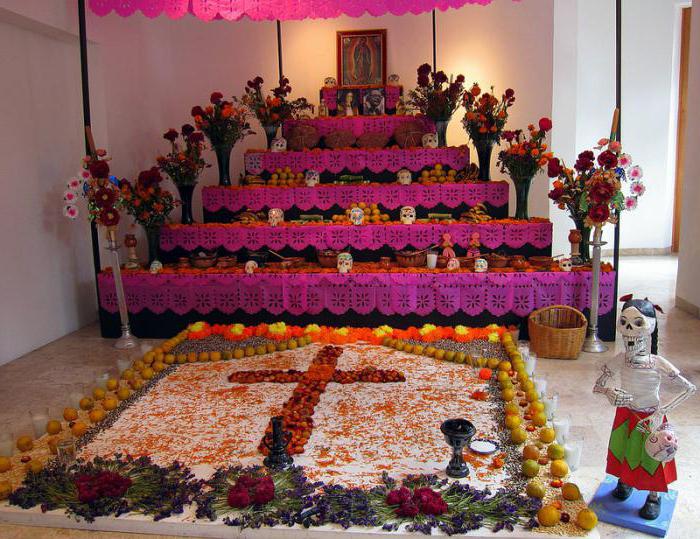 Праздник мертвых в Мексике: фото