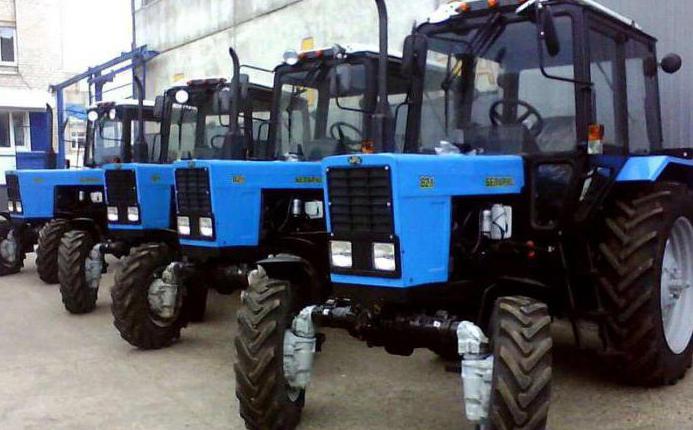 Technical characteristics of the MTZ-82 tractor ("Belarus")