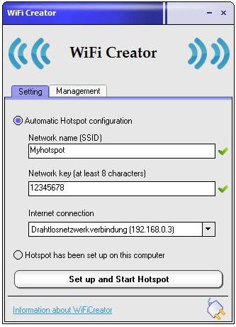 раздача wifi windows 8 программа