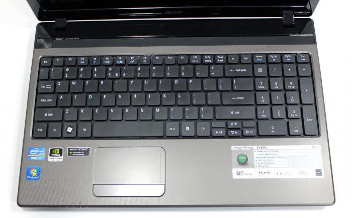 клавиатура Acer Aspire 5750 