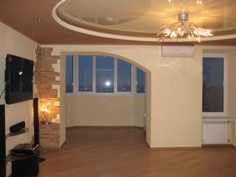 Дизайн потолков для гостиной из гипсокартона
