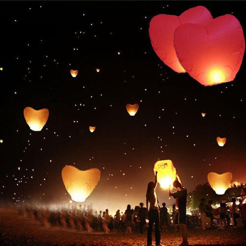 chinese sky lanterns for lovers