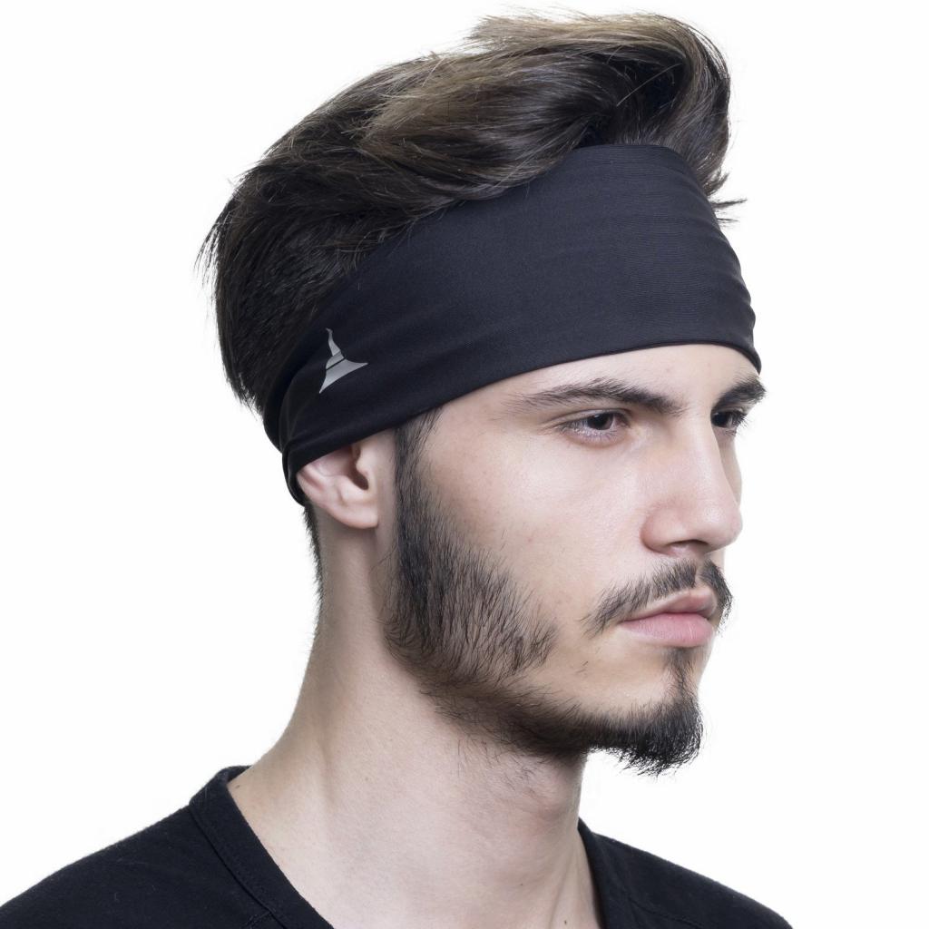 повязка на голову спортивная мужская для тренировок