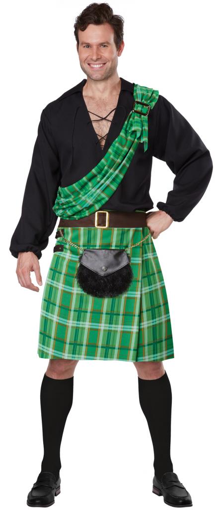 Шотландец в национальной одежде